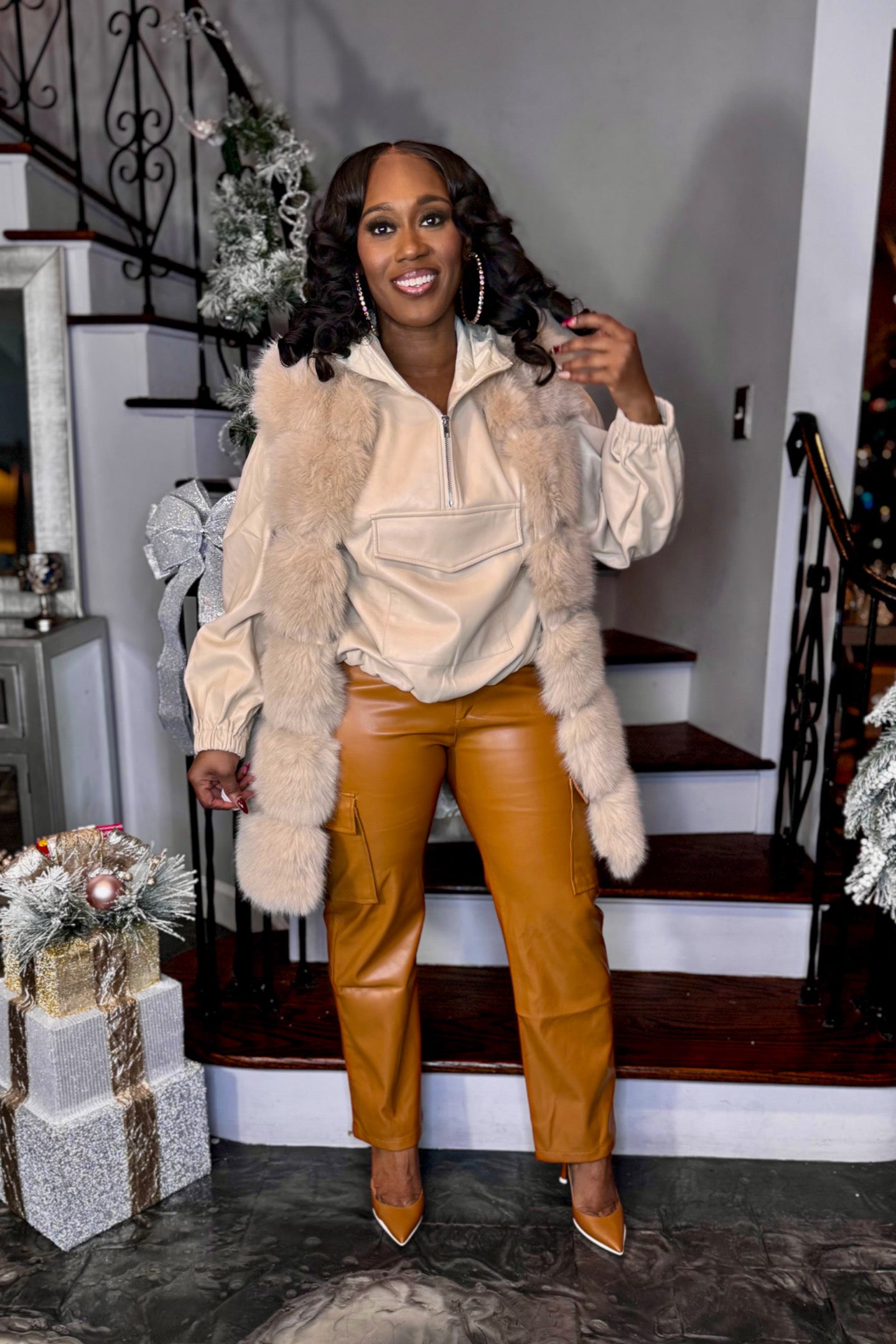 SOLID FUR VEST