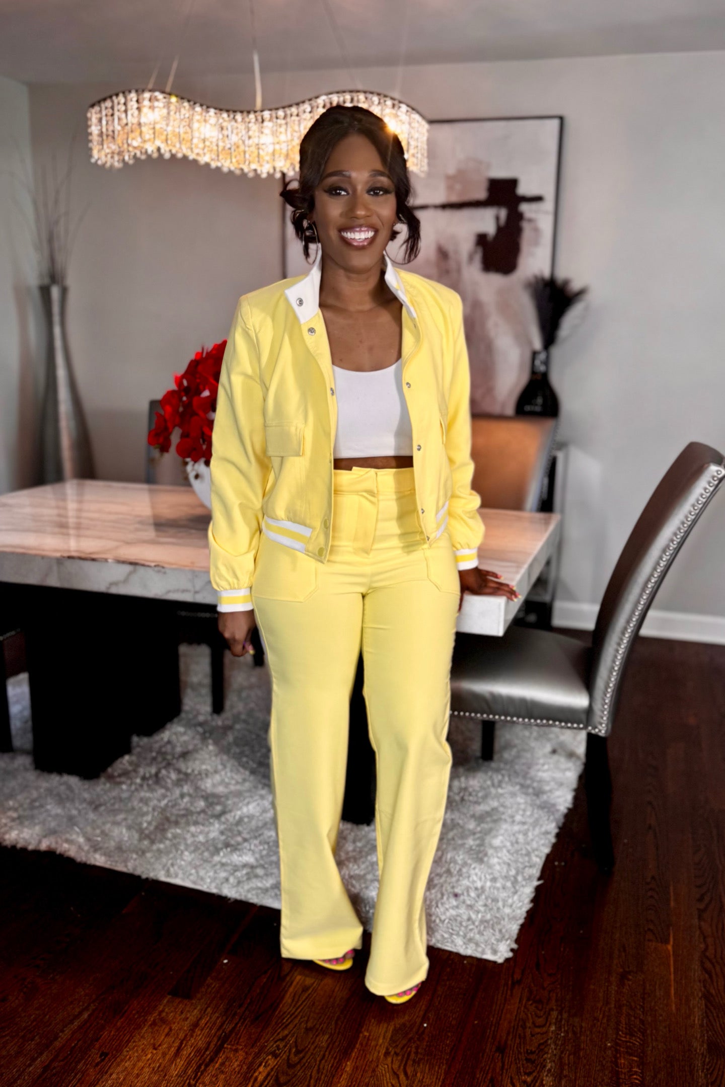 VARSITY TAILORED PANT SET