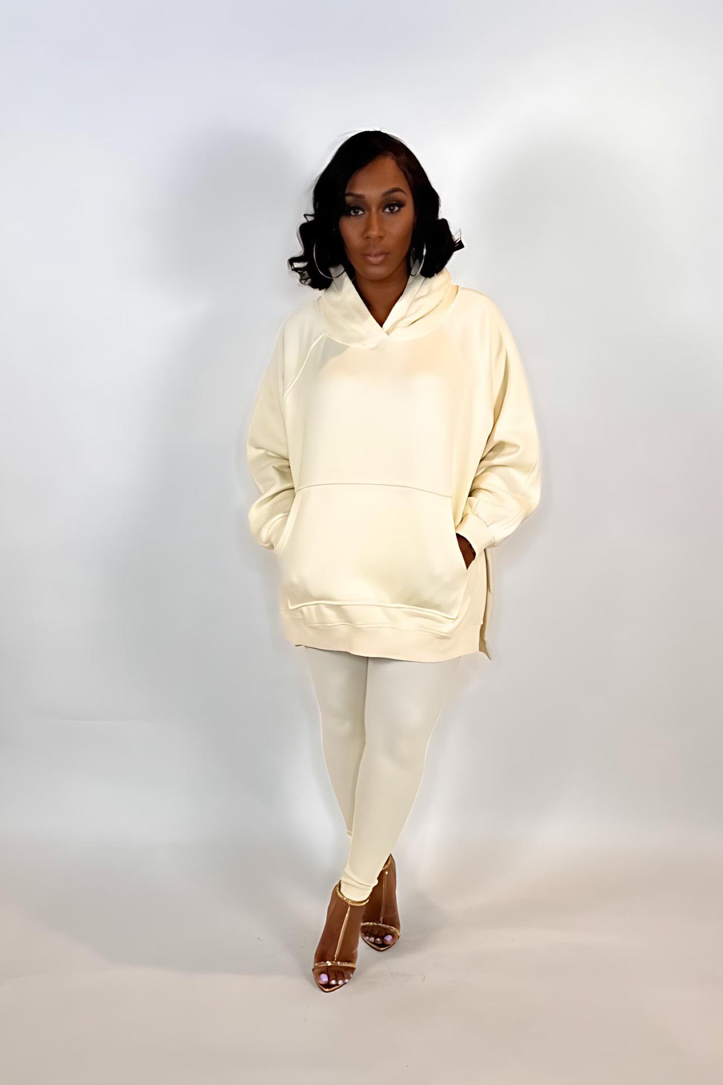 OVERSIZED HOODIE LEGGING SET