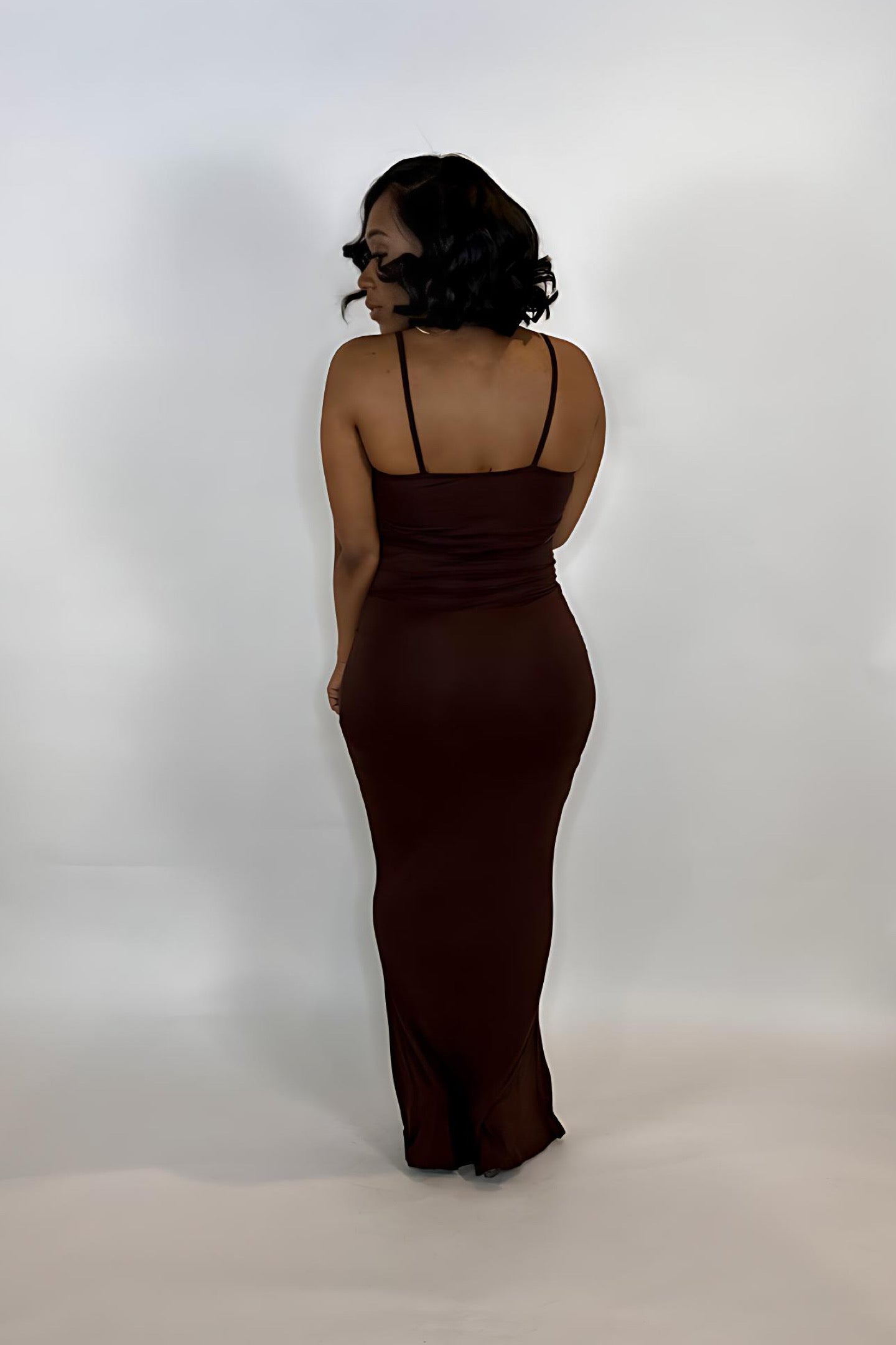 SPAGHETTI MAXI DRESS