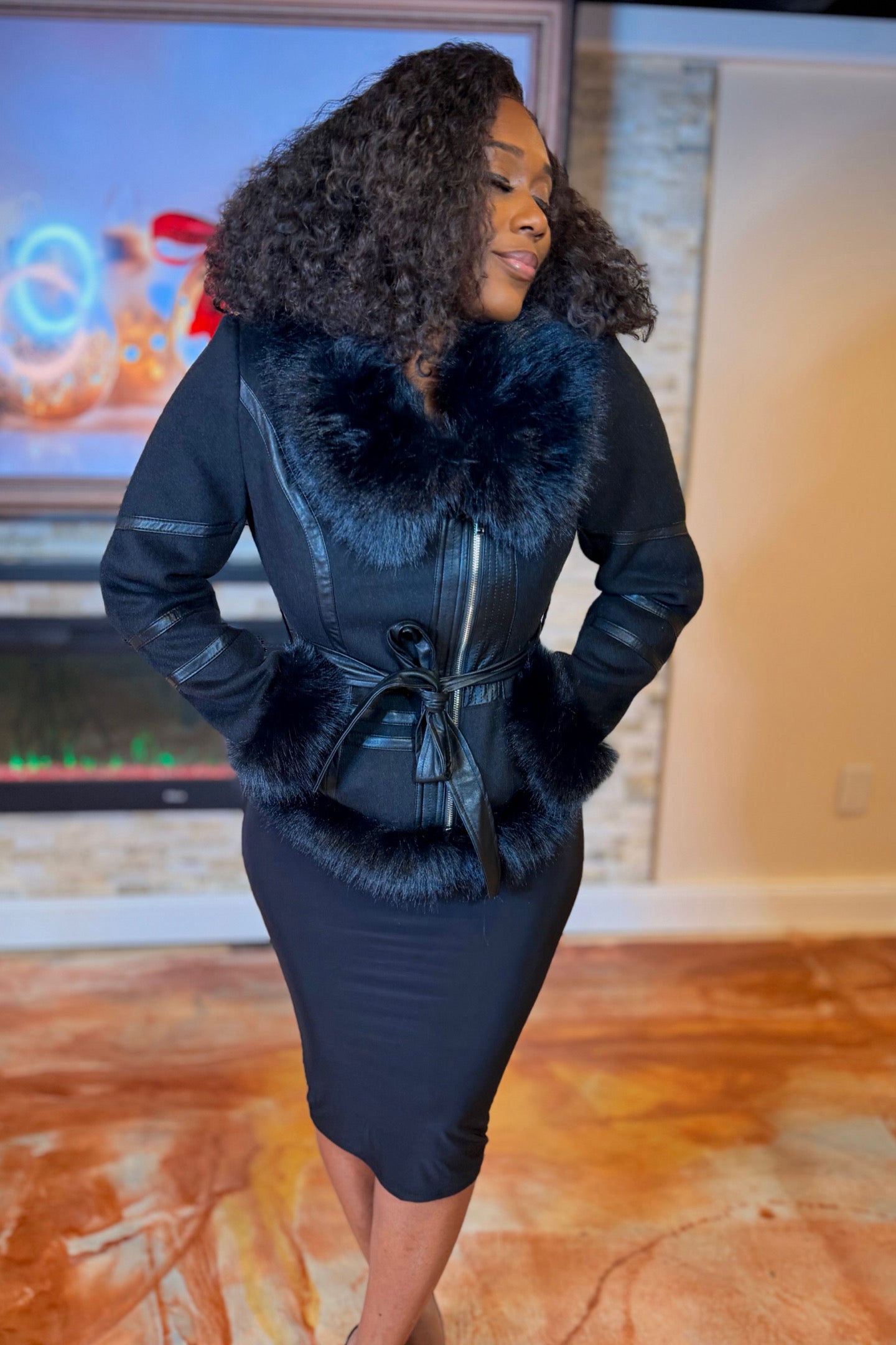 LUXE SHERPA COAT