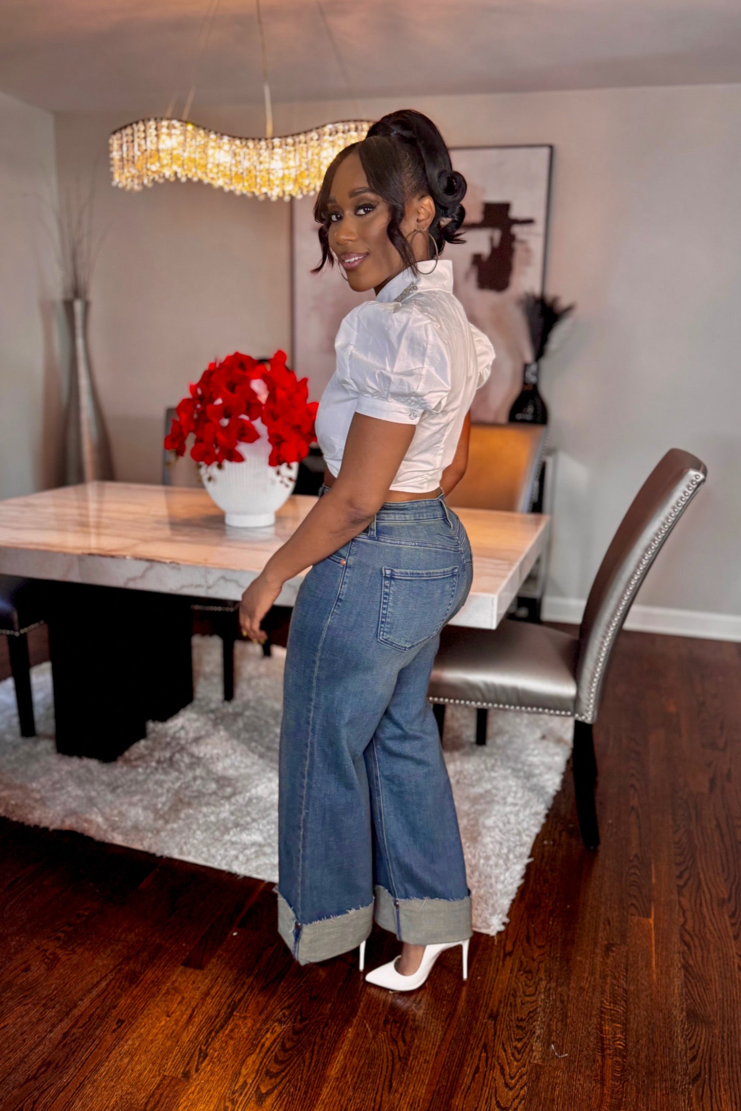 PREMIUM CUFF JEANS