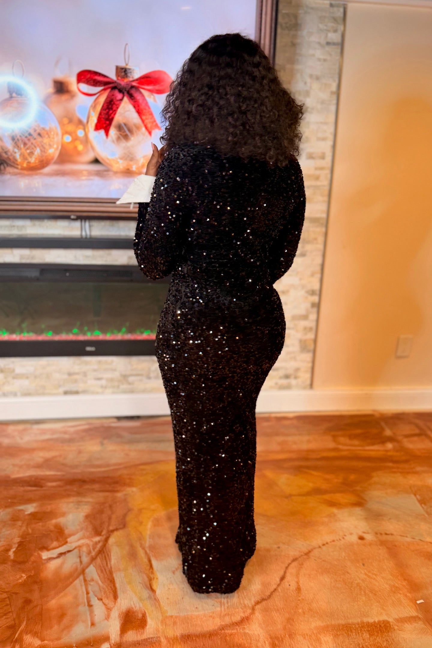 OPULENT AFTER-DARK SEQUIN MAXI GOWN