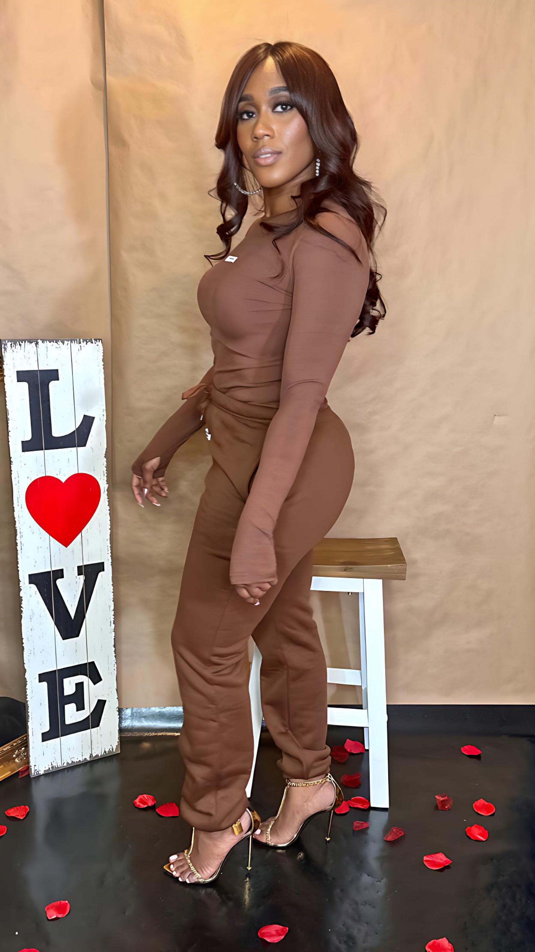 LONG SLEEVE BODYSUIT JOGGER