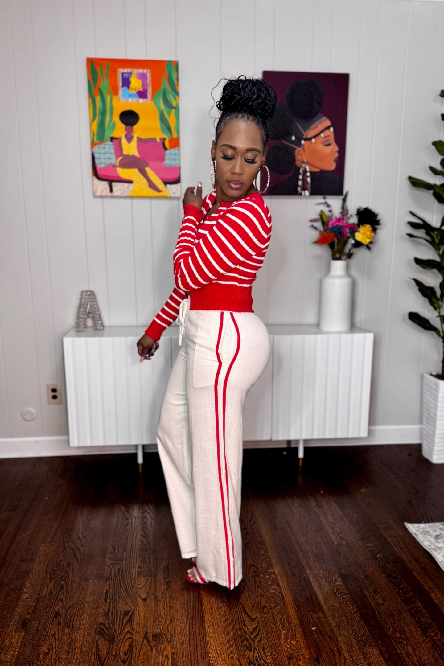 SIDE STRIPE PANTS