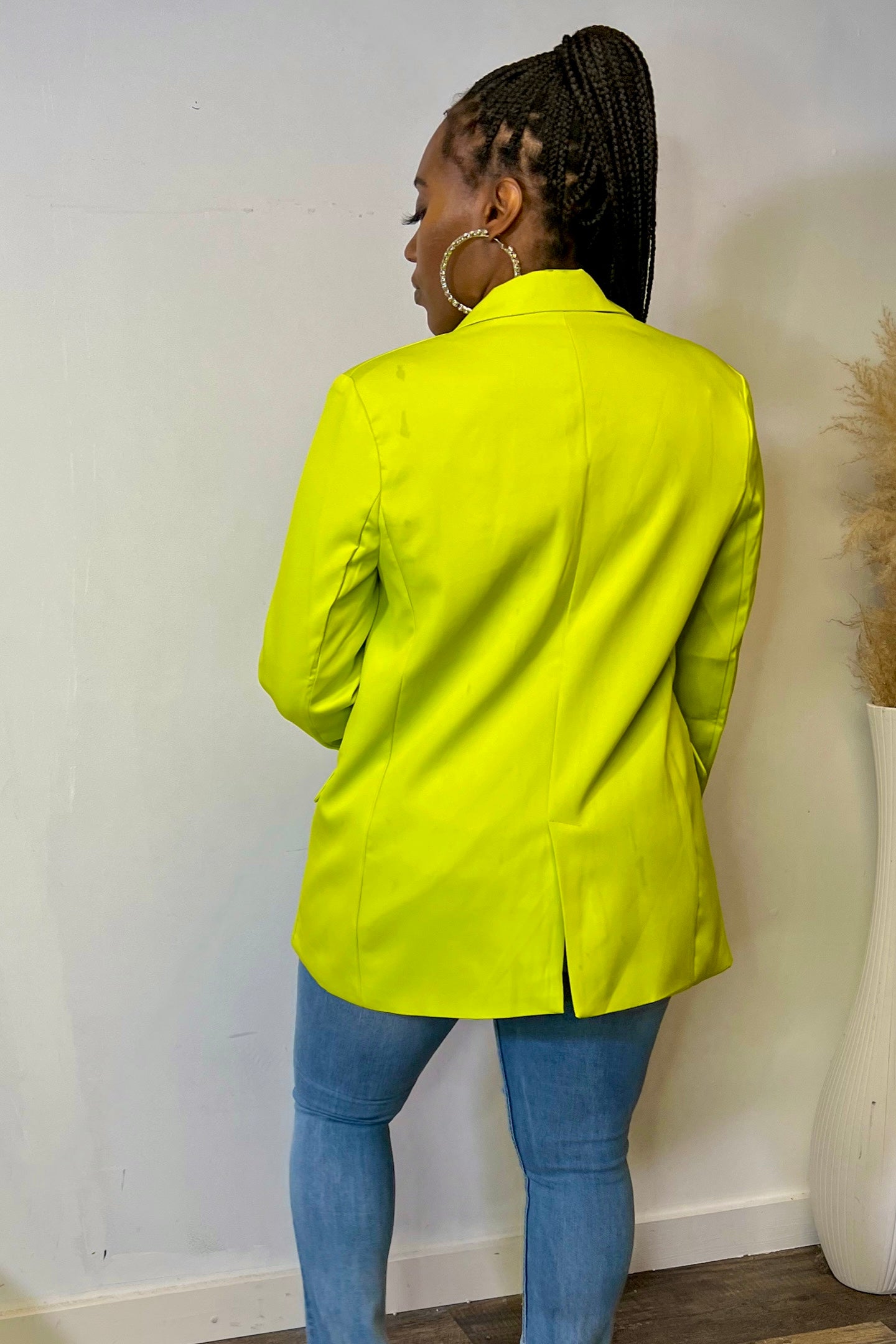 LIME SINGLE BLAZER