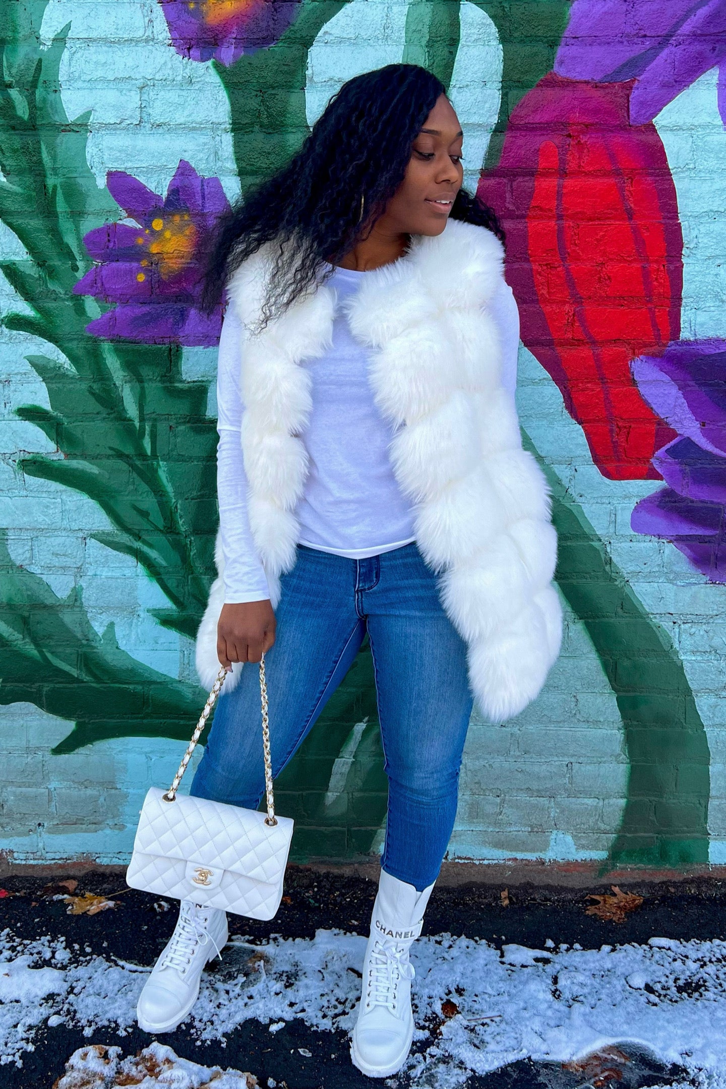 SOLID FUR VEST